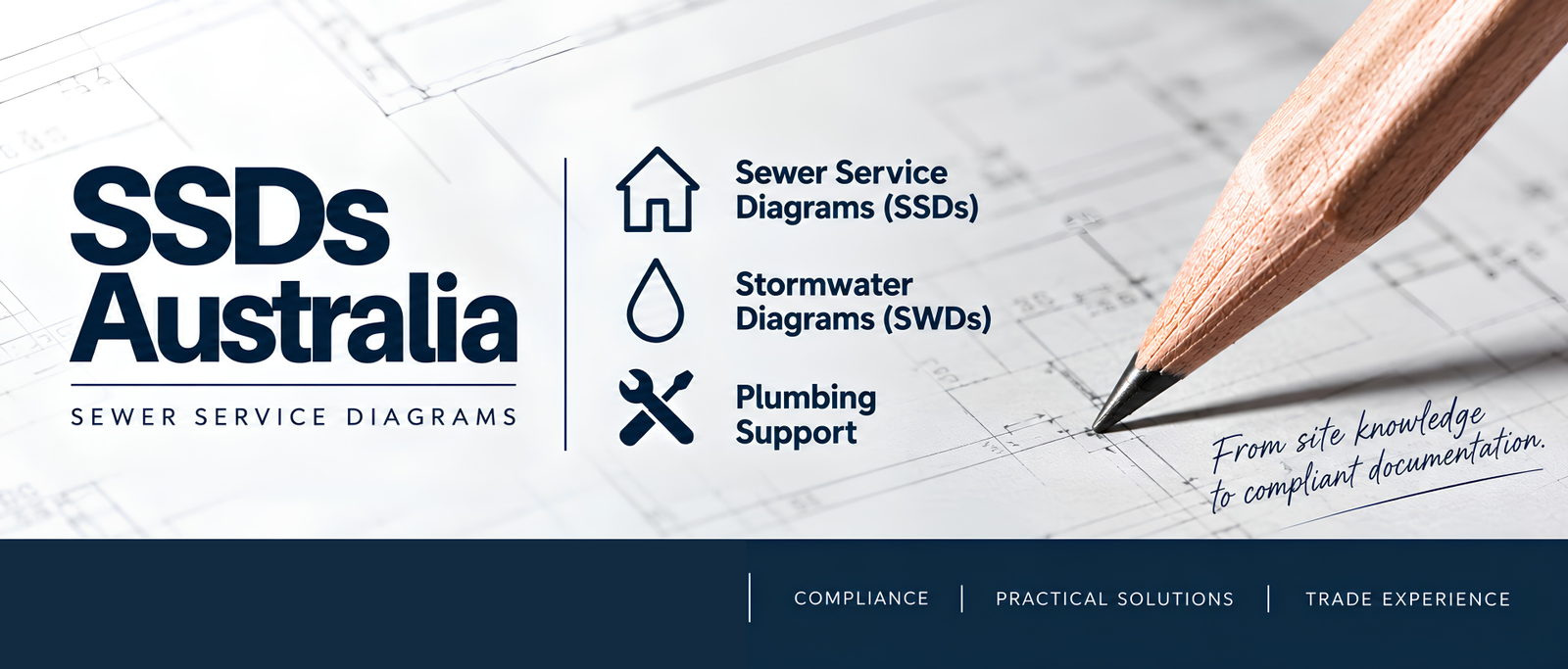 SSDs Australia - Sewer Service Diagrams, Stormwater Diagrams and Plumbing Support